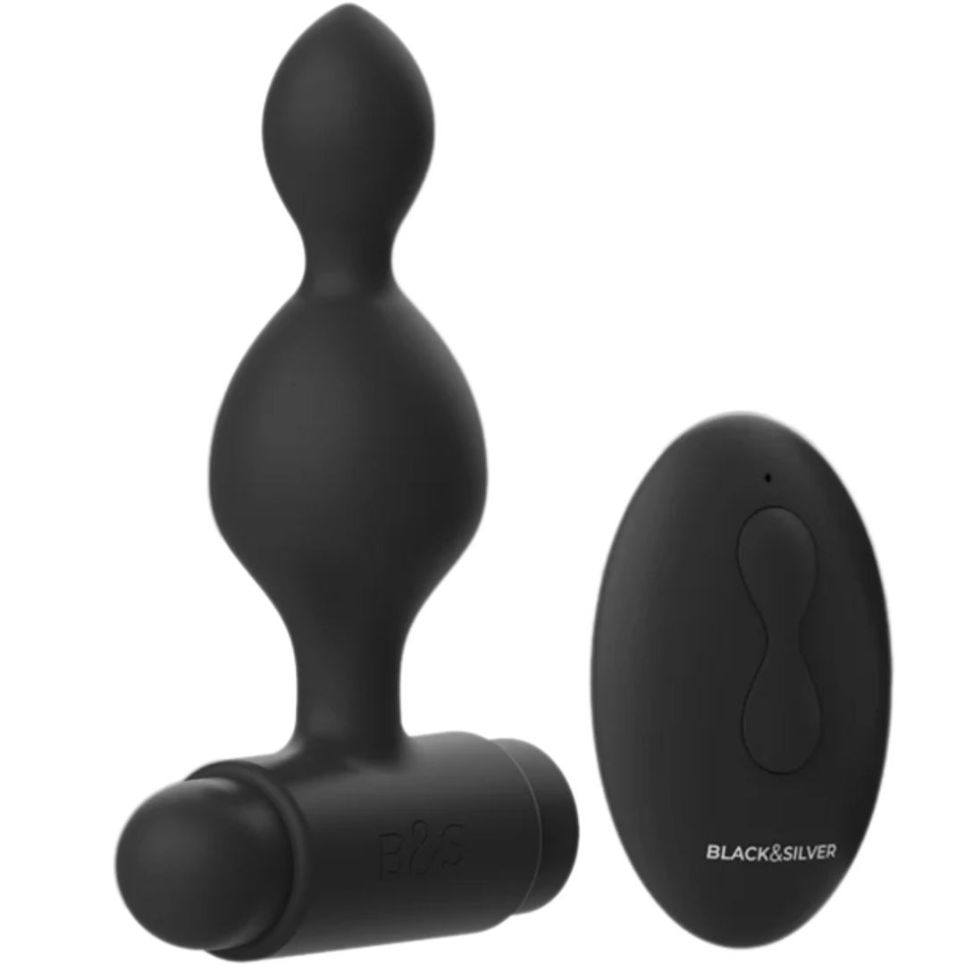 Tucker Petit Vibrating Anal Plug with Remote Control Boutique Luxria Tucker Petit Vibrating Anal Plug with Remote Control Boutique Luxria