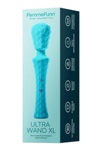 Carregar imagem no visualizador da galeria, Estimulador Varinha Vibração Intensa Ultra Wand XL Azul USB
