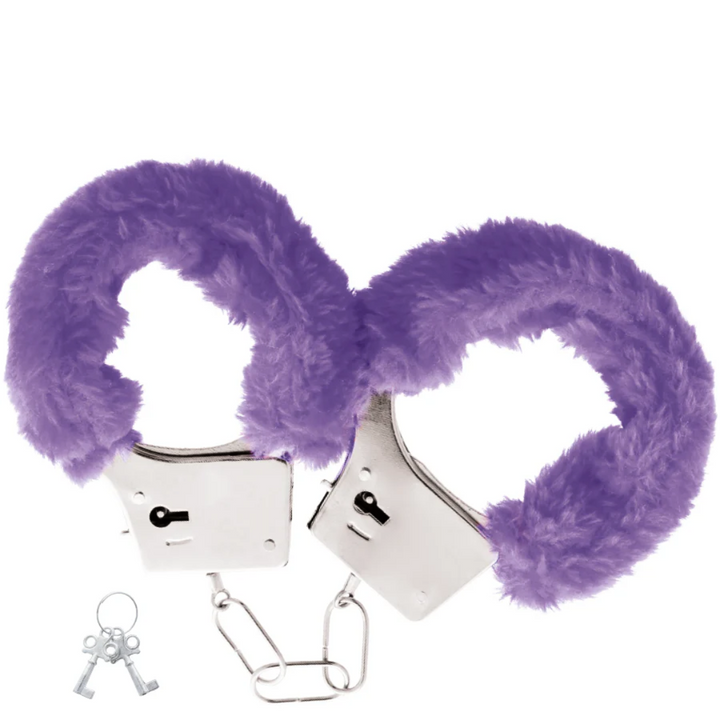 Algemas Pulso Felpudas Darkness Roxo