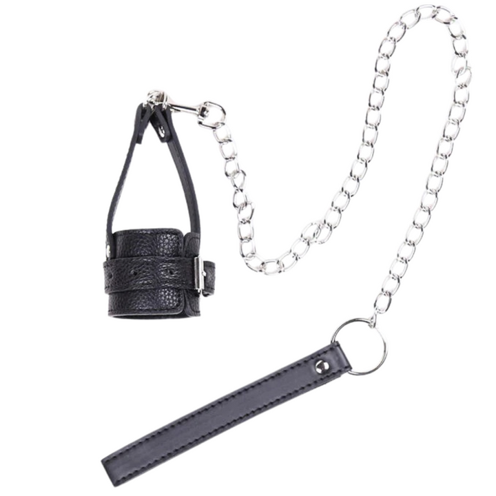 Anel Suporte Peniano Corrente e Trela