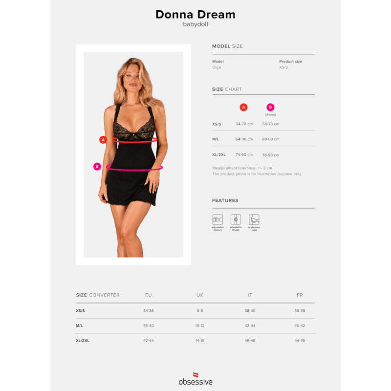 Babydoll Obsessive Donna Dream