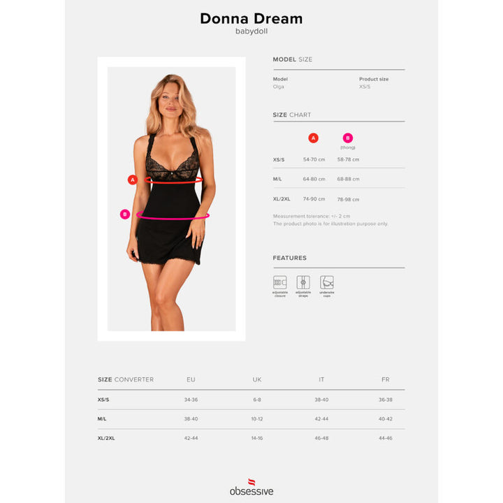 Babydoll Obsessive Donna Dream