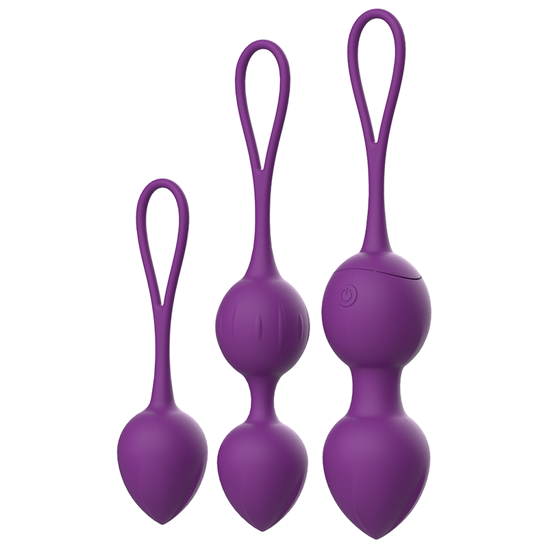 Bola Kegel Dupla Vibração+ 2 Bolas Rewobeads Controlo Remoto Watchme