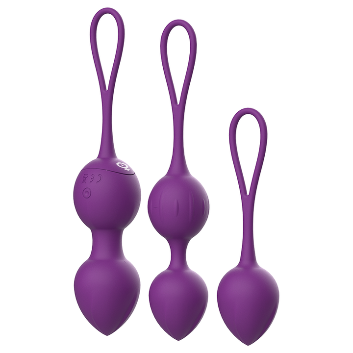 Bola Kegel Dupla Vibração+ 2 Bolas Rewobeads Controlo Remoto Watchme