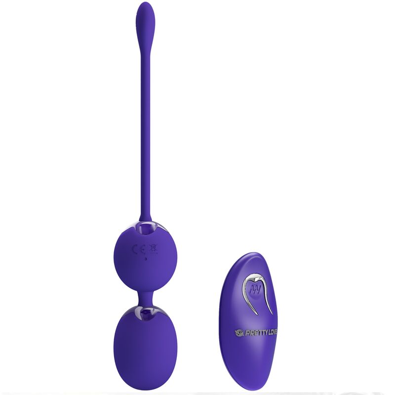 Bola Kegel Dupla Vibração Usb PrettyLove Willie Youth Controlo Remoto