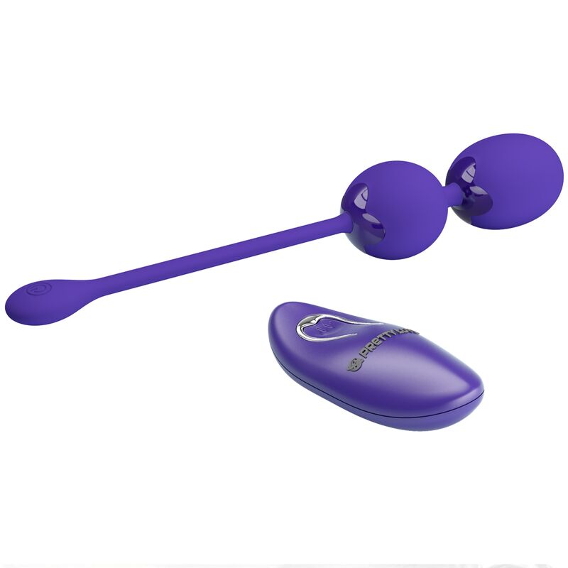 Bola Kegel Dupla Vibração Usb PrettyLove Willie Youth Controlo Remoto