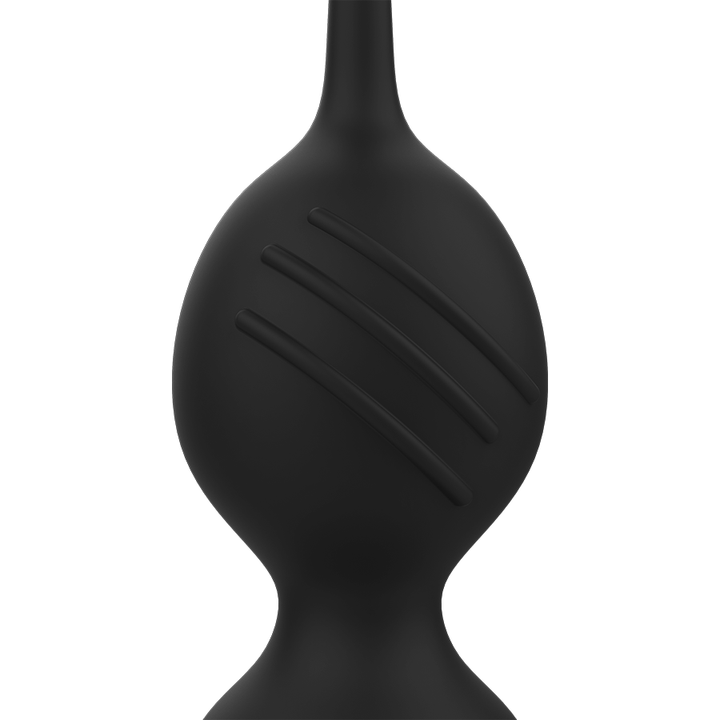 Bola Kegel Dupla Vibração Usb Rithual Nisha Preto