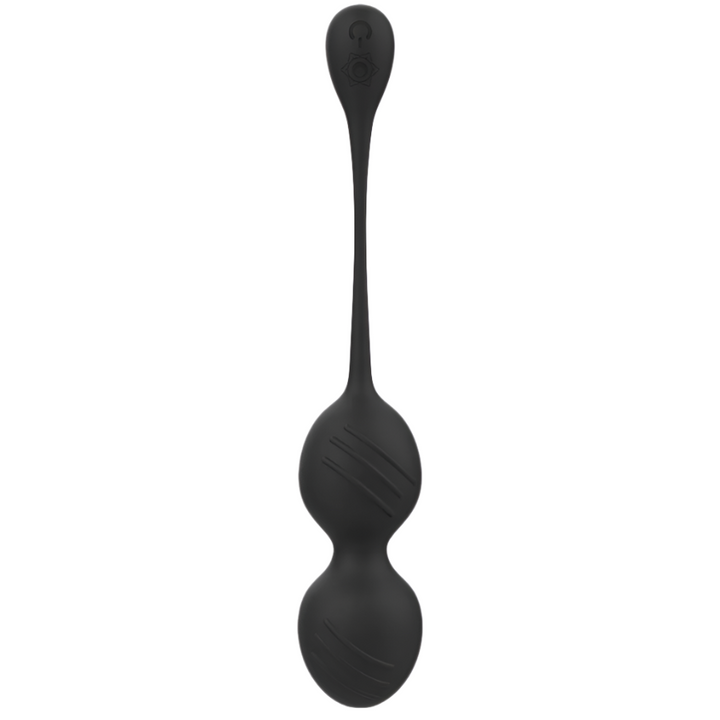 Bola Kegel Dupla Vibração Usb Rithual Nisha Preto