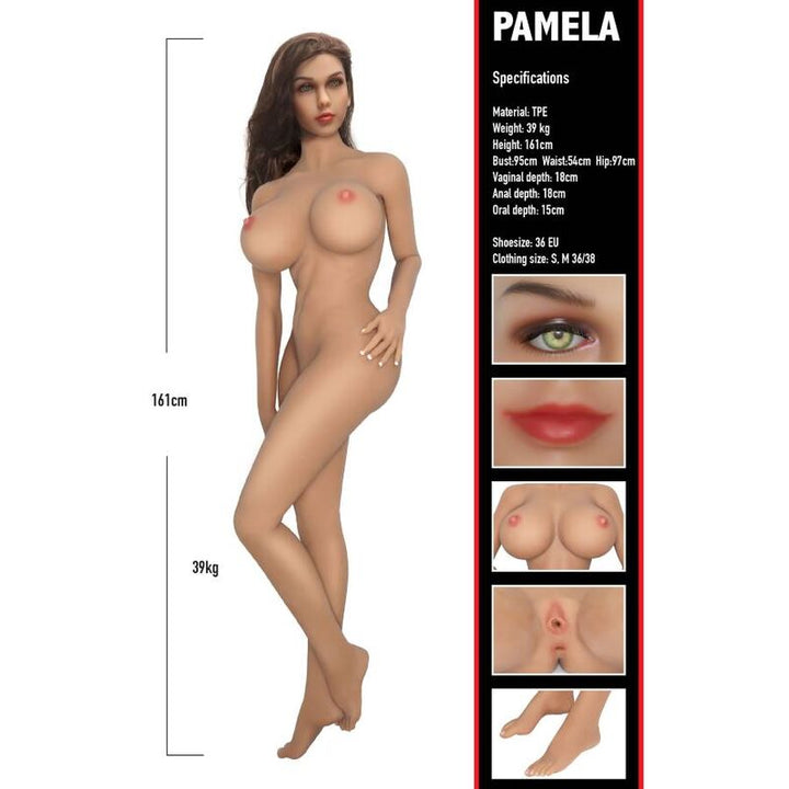Boneca Realista Silicone Hidden Desire Pamela