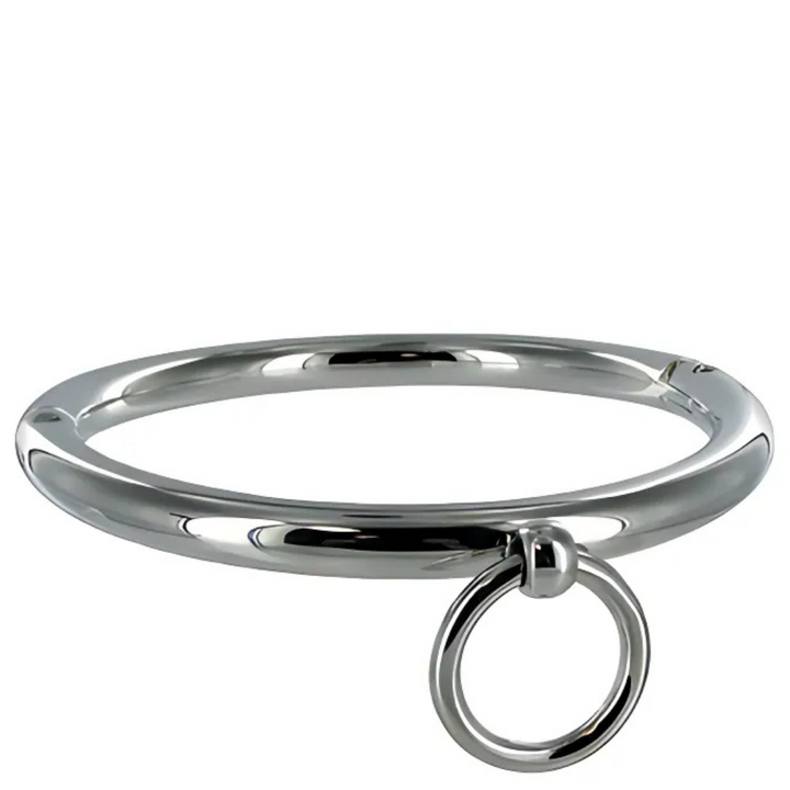 Coleira Metal Hard Anel 12cm