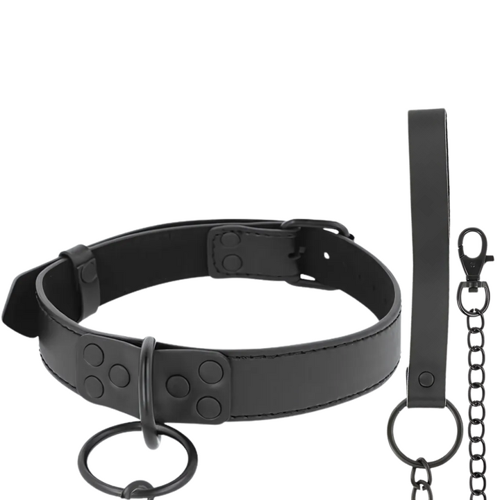 Coleira Fina Trela Darkness