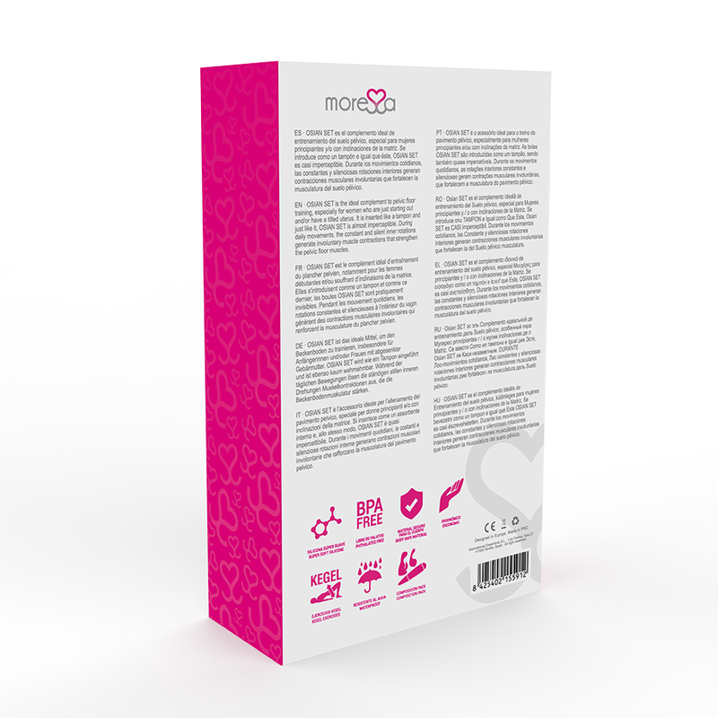 Conjunto 3 Bolas Kegel Moressa Osian