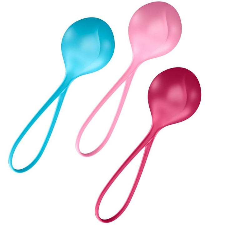 Conjunto 3 Bolas Kegel Satisfyer