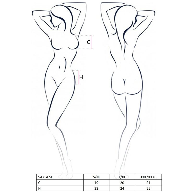 Conjunto 3 Peças Passion Sayla