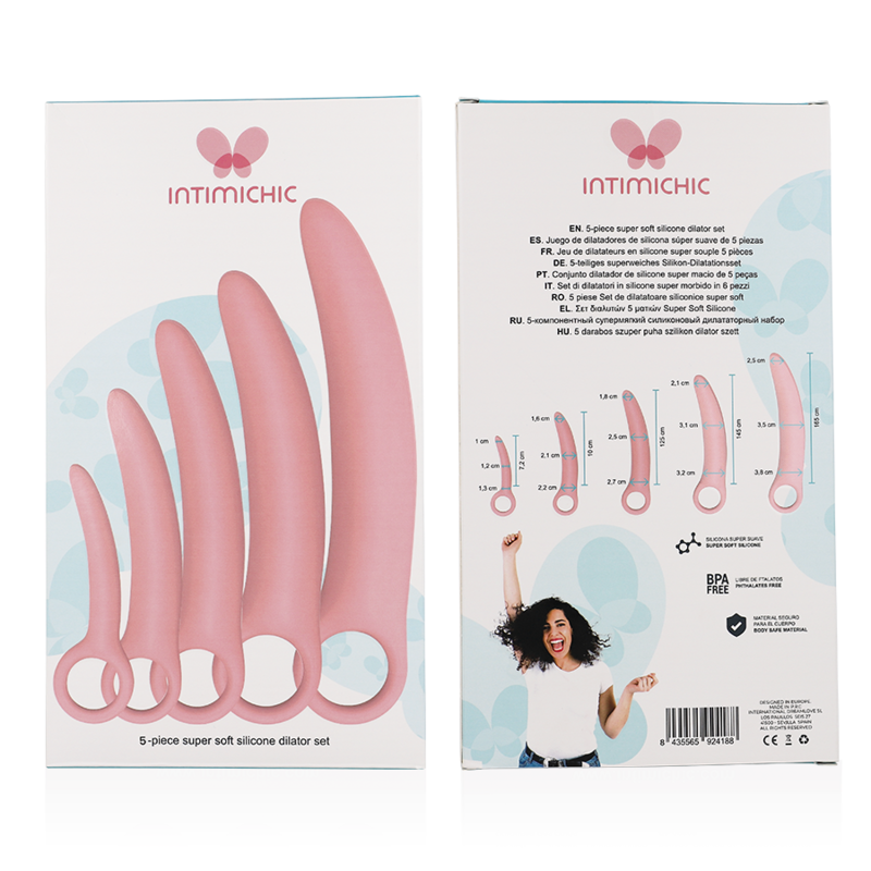 Conjunto 5 Dilatadores Vaginais Intimichic