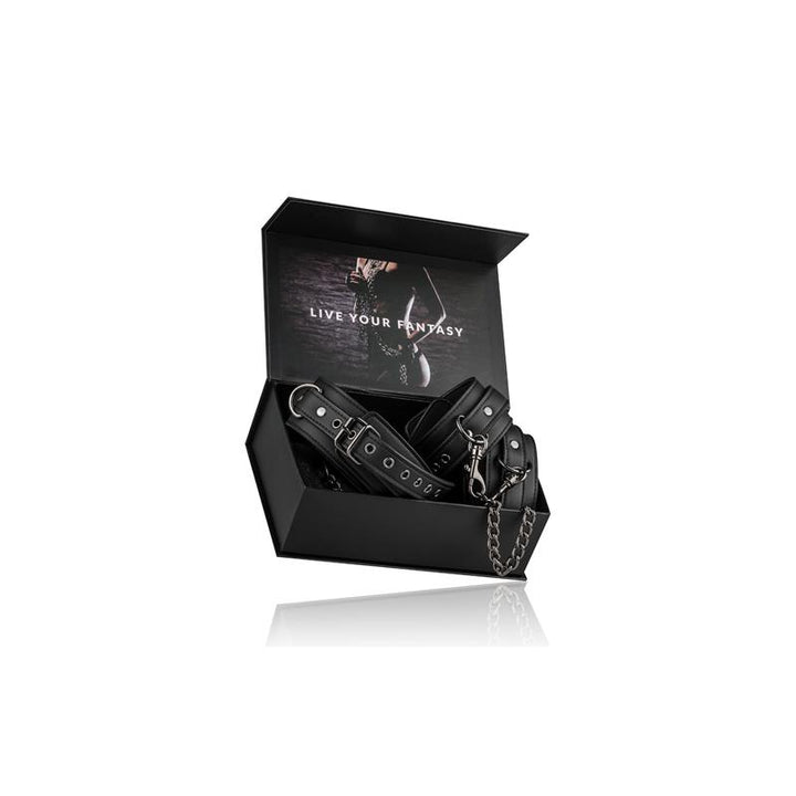 Conjunto Algemas Tornozelo, Coleira e Corrente EasyToys