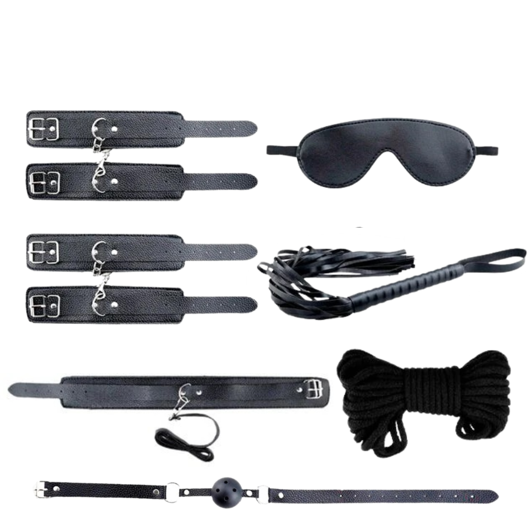 Conjunto BDSM 8 Peças Alive Secret Desires