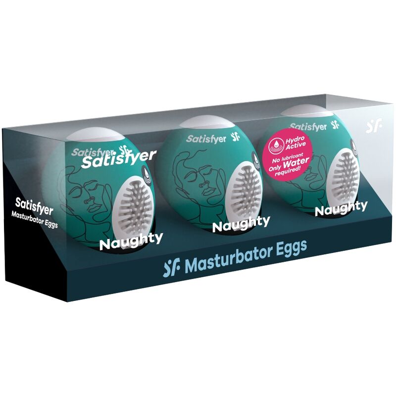 Conjunto Masturbadores Ovo Satisfyer Naughty