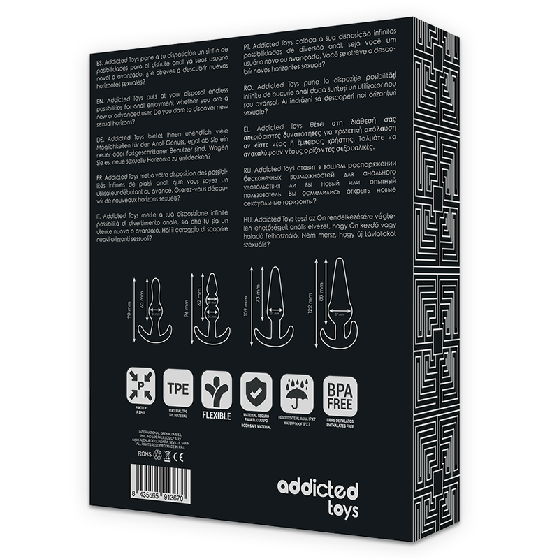 Conjunto Plugs Anais Addicted