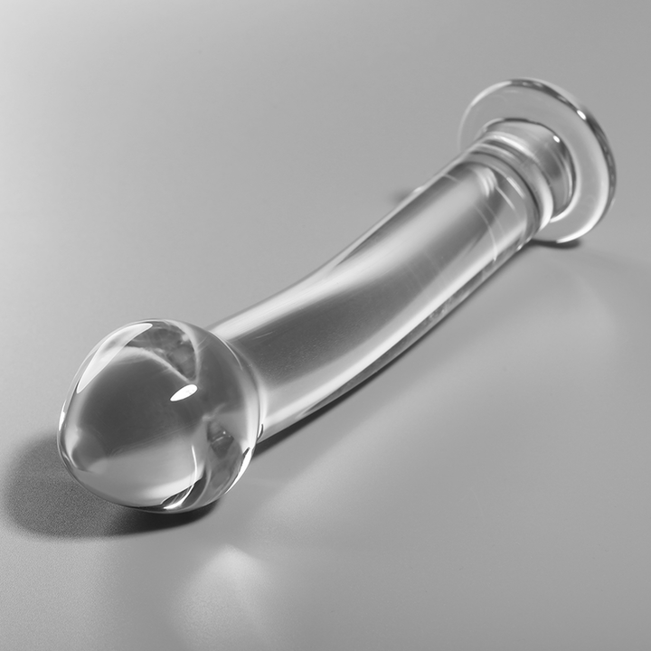 Dildo De Vidro Ibiza N11 Transparente 15x3.5cm