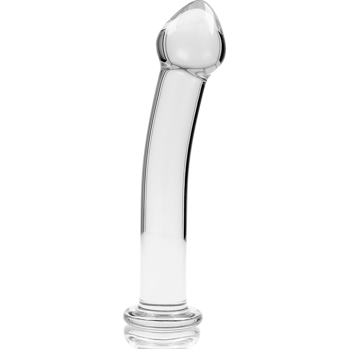 Dildo De Vidro Ibiza N11 Transparente 15x3.5cm