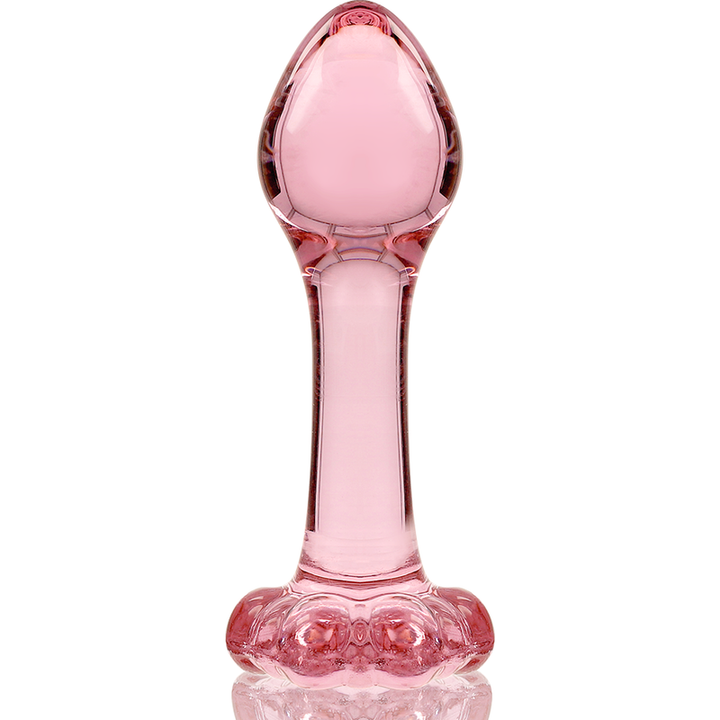 Dildo De Vidro Ibiza N2 Rosa 9.5x3.5cm