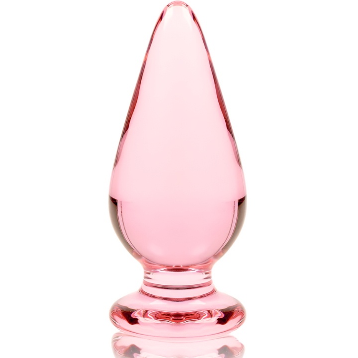 Dildo De Vidro Ibiza N4 Rosa 10x5cm