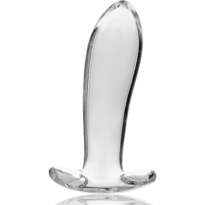Dildo De Vidro Ibiza N5 Transparente 11x3.5cm