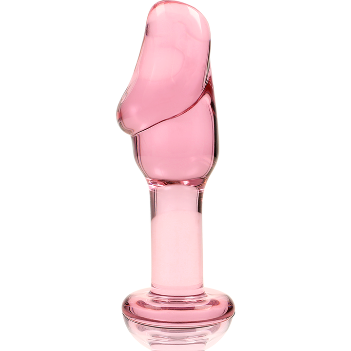 Dildo De Vidro Ibiza N6 Rosa 11.5x4cm