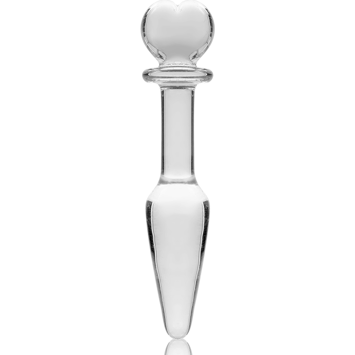 Dildo De Vidro Ibiza N7 Transparente 10x3cm