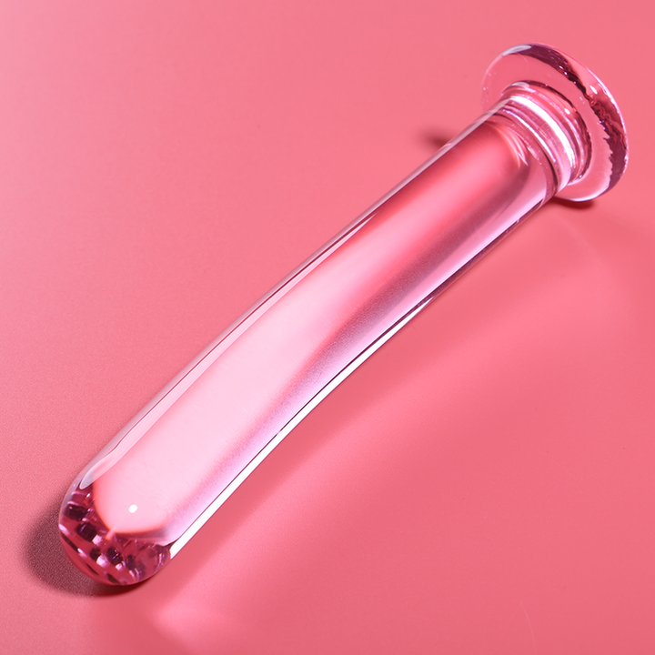 Dildo De Vidro Ibiza N9 Rosa 15x2.5cm