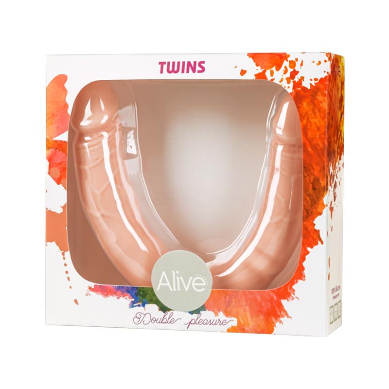 Dildo Duplo Alive Twins S 30x3cm