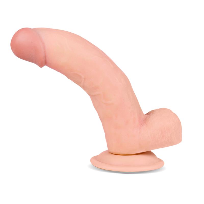 Dildo Tripla Densidade IntoYou Slidy Bege 15x5cm