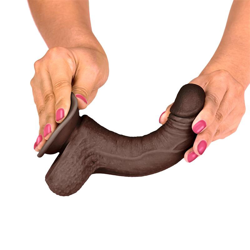 Dildo Tripla Densidade IntoYou Slidy Castanho 13x4.5cm