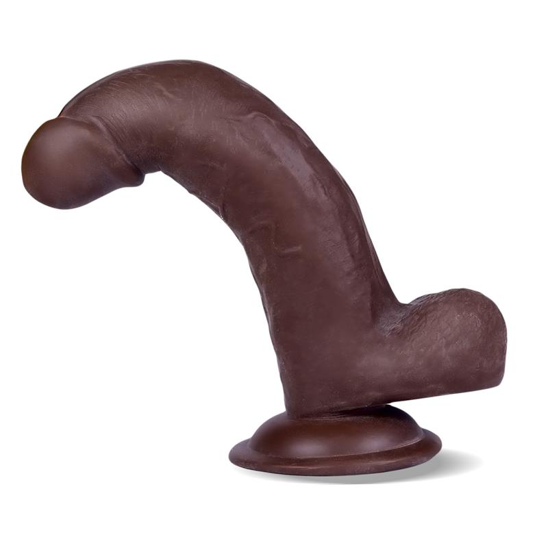 Dildo Tripla Densidade IntoYou Slidy Castanho 15x5cm