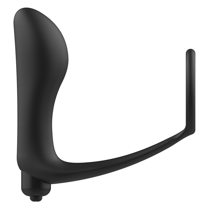 Estimulador Anal Vibração e Anel Peniano Pilhas Addicted Lucius