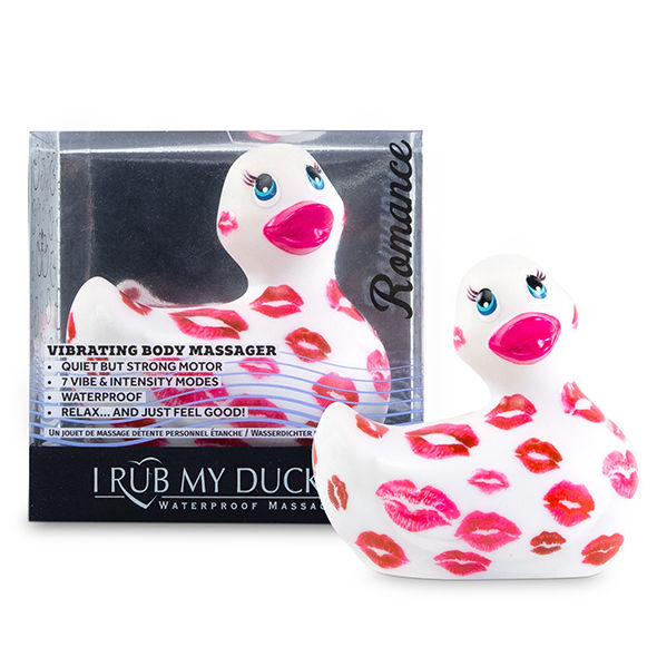 Estimulador Clitoriano Pilhas Vibração Patinho I Rub My Duckie 2.0 Romance Branco