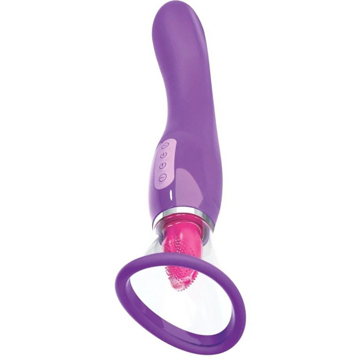 Estimulador Clitoriano Usb Movimento Língua e Sucção Fantasy Ultimate Pleasure