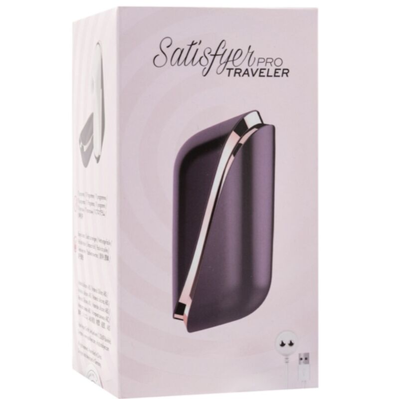 Estimulador Clitoriano Usb Sucção Satisfyer Pro Traveler