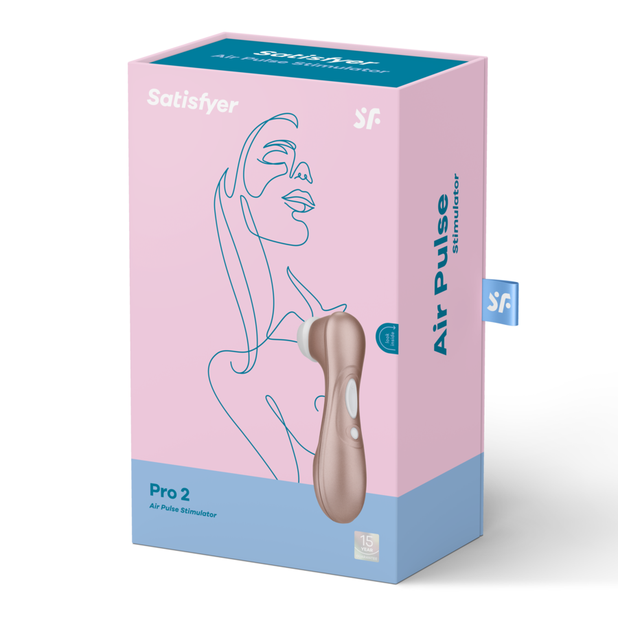Estimulador Clitoriano Usb Sucção Satisfyer Pro2 Champanhe