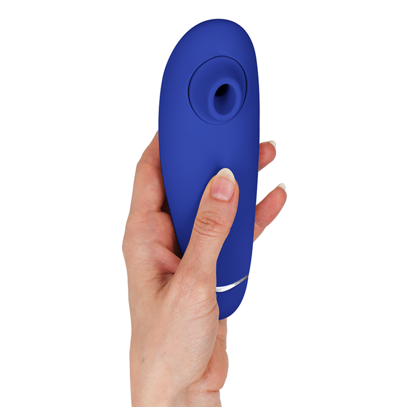 Estimulador Clitoriano Usb Sucção Womanizer Premium 2 Azul