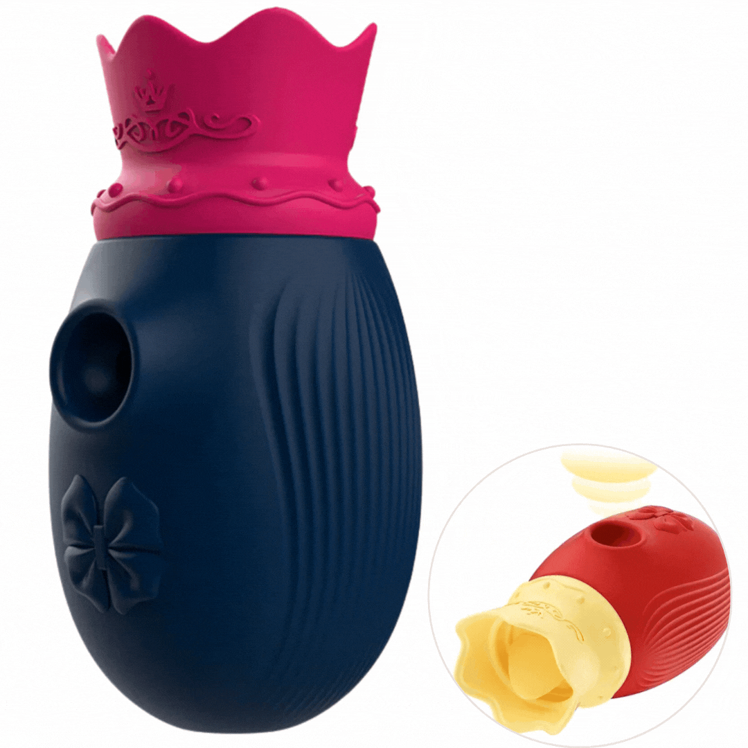 Estimulador Clitoriano Usb Sucção e Língua Intense Azul