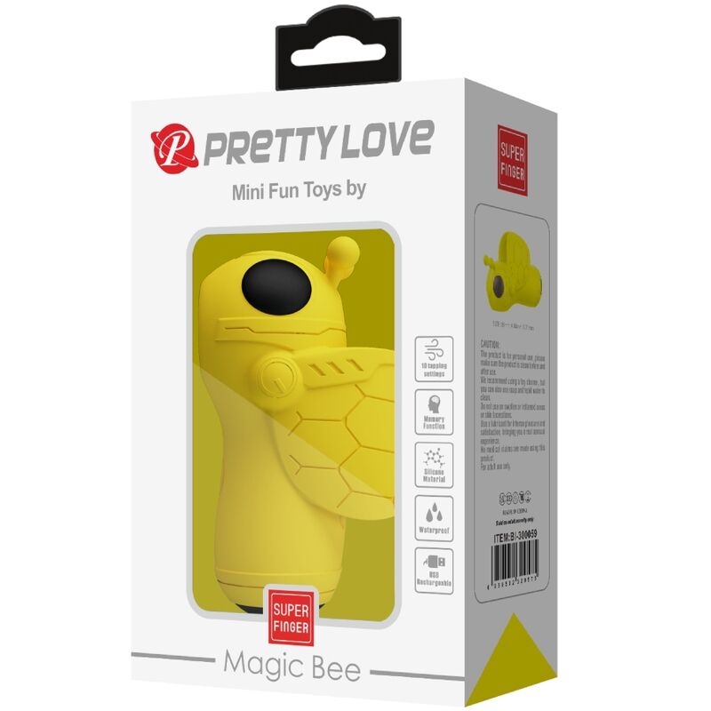 Estimulador Clitoriano Usb Sucção e Vibração Prettylove Magic Bee