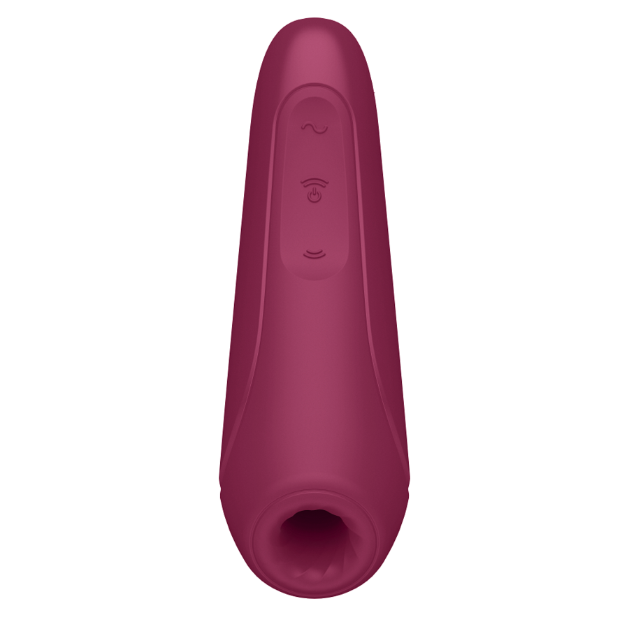 Estimulador Clitoriano Usb Sucção e Vibração Satisfyer Curvy 1+ Controlo Remoto App