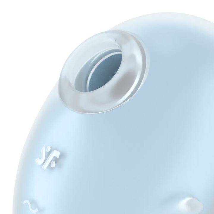 Estimulador Clitoriano Usb Sucção e Vibração Satisfyer Cutie Ghost Azul