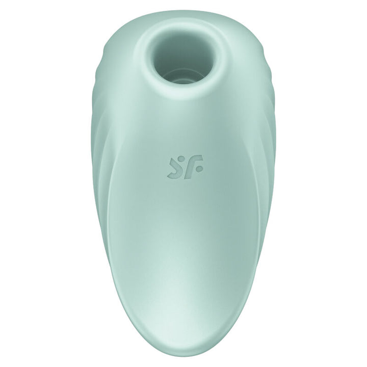 Estimulador Clitoriano Usb Sucção e Vibração Satisfyer Pearl Diver Verde