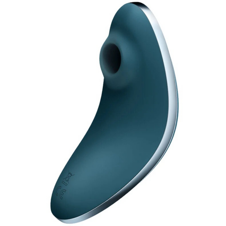 Estimulador Clitoriano Usb Sucção e Vibração Satisfyer Vulva Lover 1 Azul