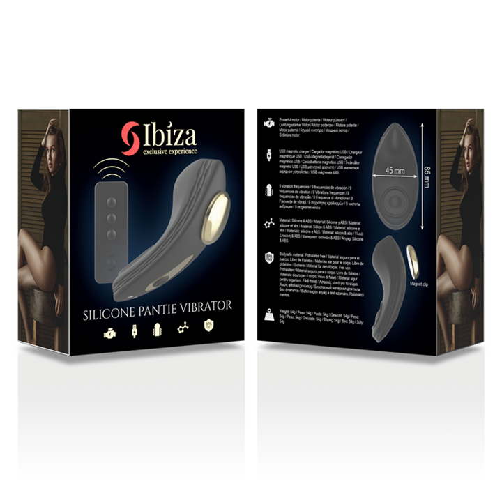 Estimulador Clitoriano Usb Vibração Cueca Ibiza Lady Controlo Remoto