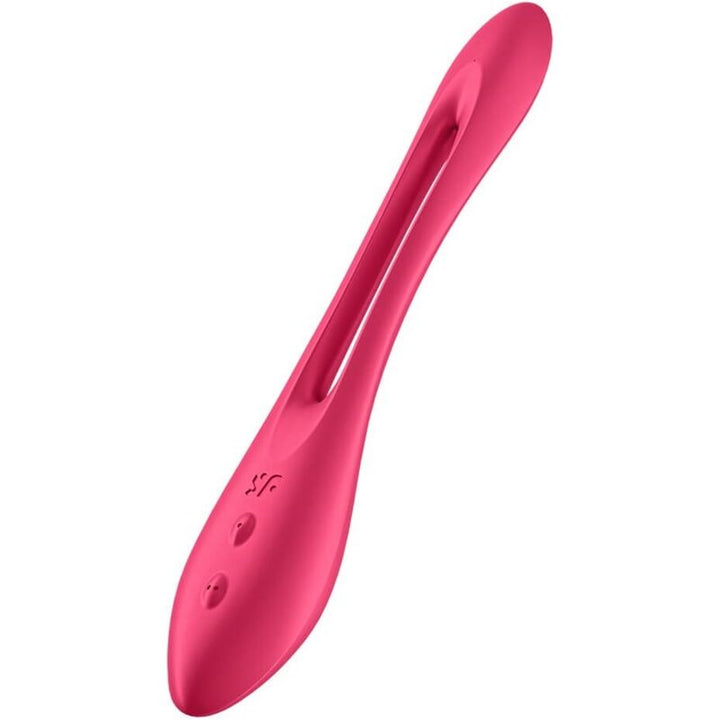 Estimulador Clitoriano Usb Vibração Satisfyer Elastic Joy Vermelho