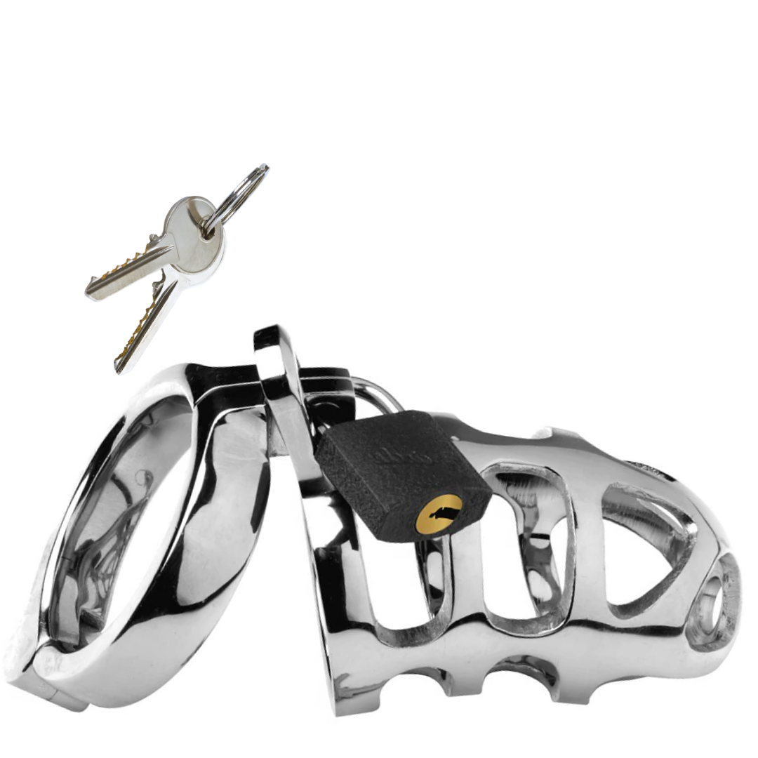 Gaiola Castidade Metal Hard Retain